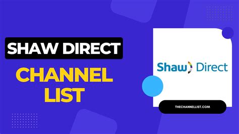 shaw superchannel edmonton chanel number|shaw direct channels.